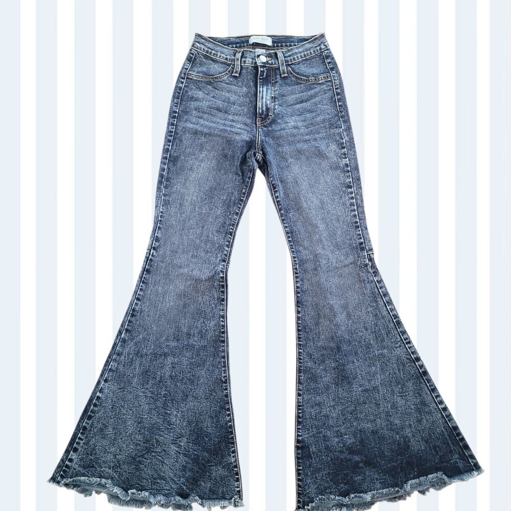 Judy Blue Super Flare Bell Bottom Jeans 3 26 NWOT